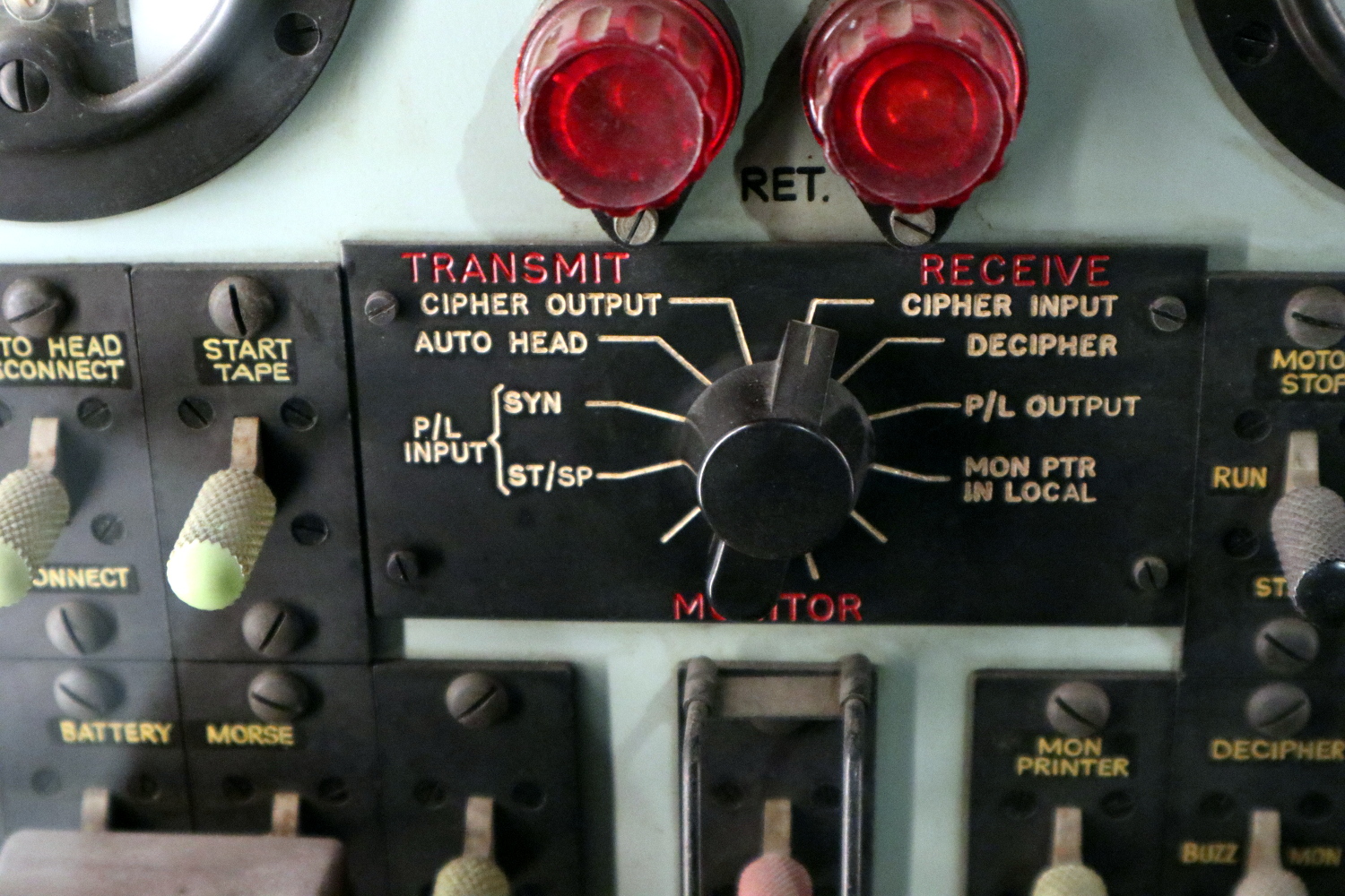Front panel detail of the 5UCO.