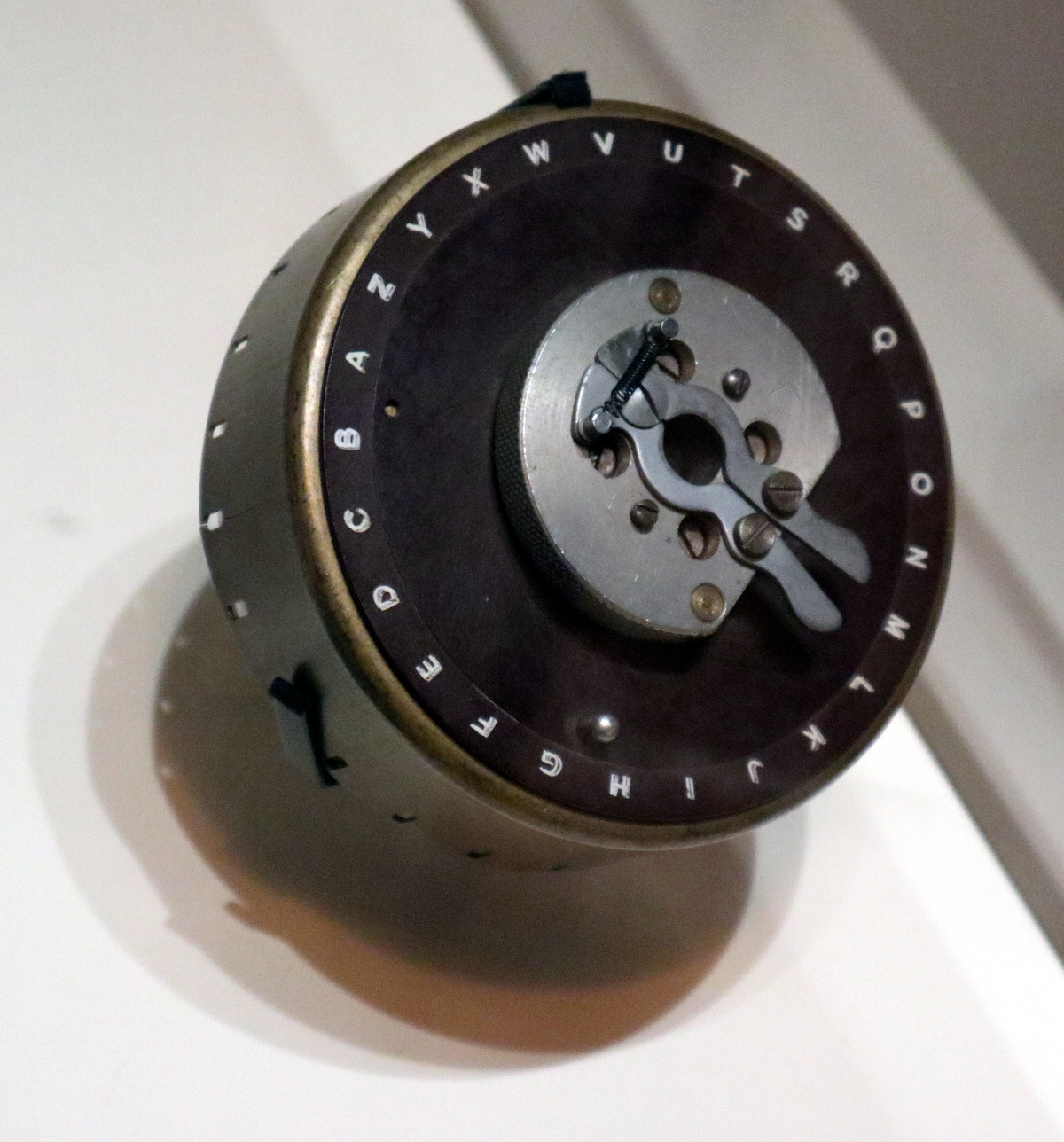 An original Bombe rotor.