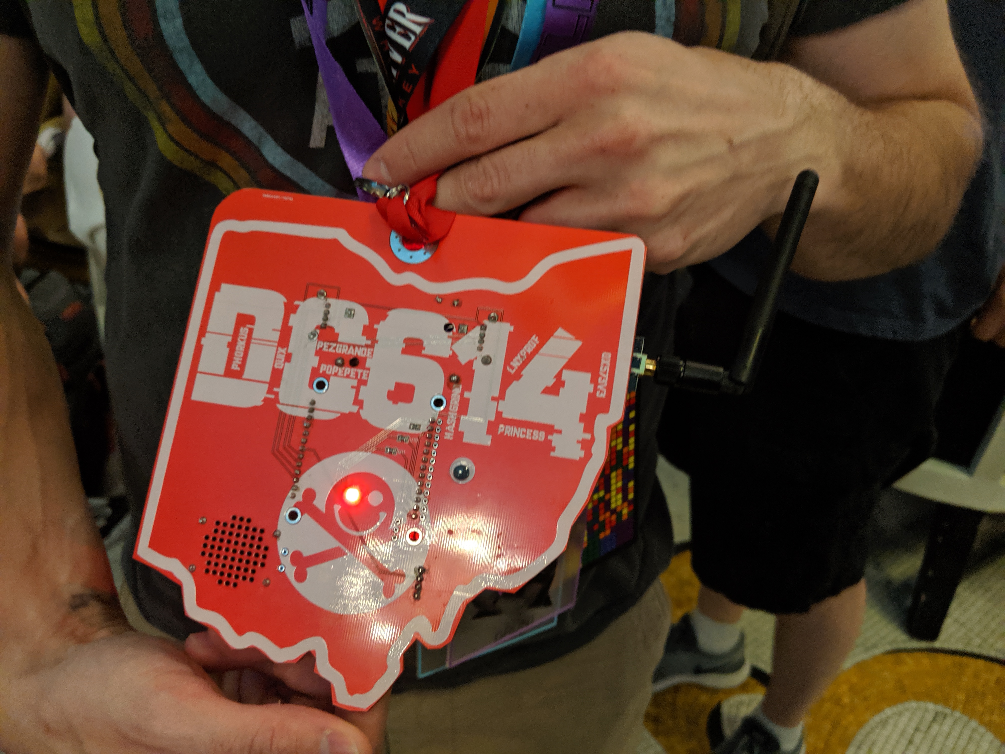 DC614 badge at DC27