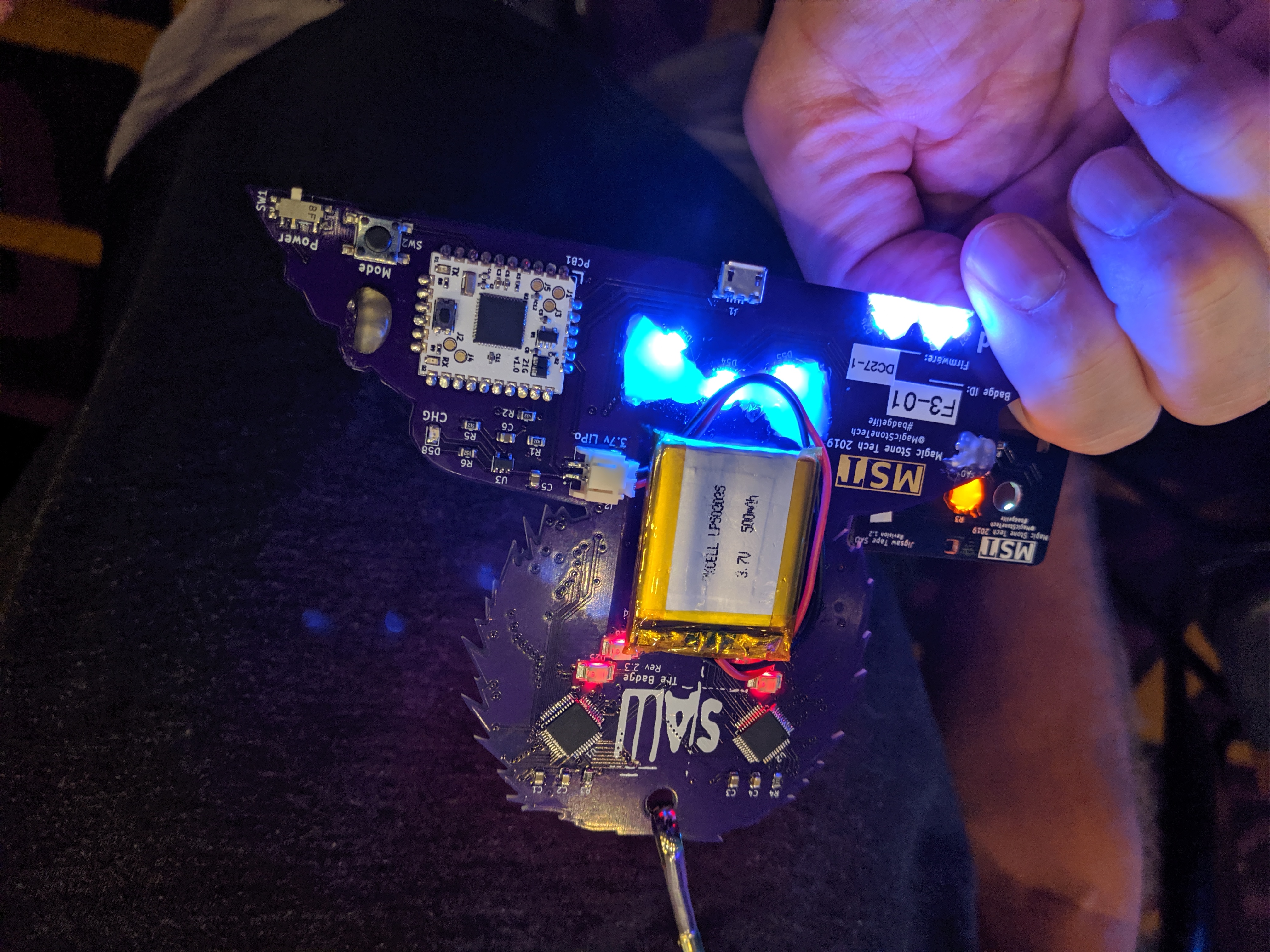 Saw the badge - rear