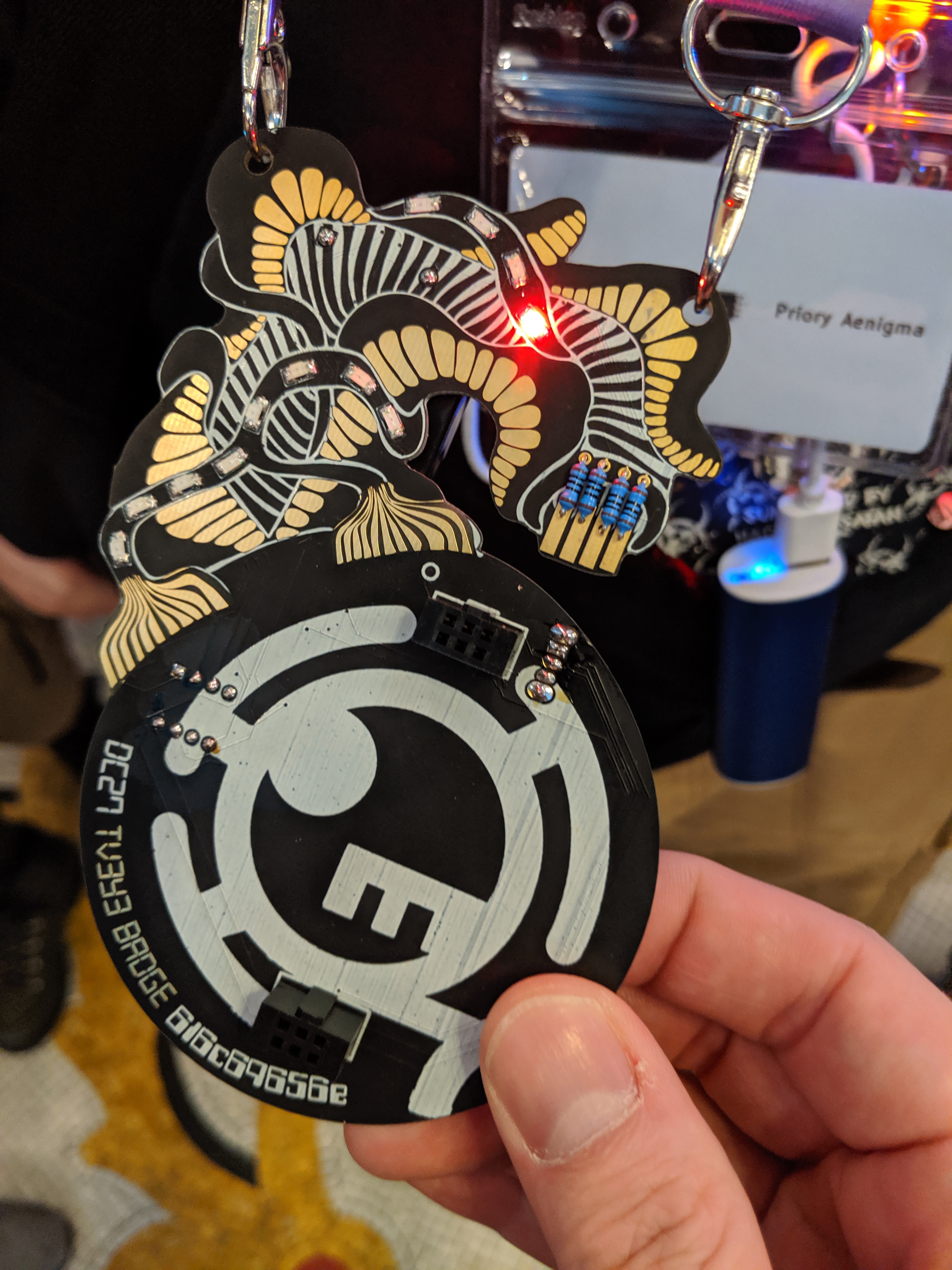 TV 3Y3 badge at DC27