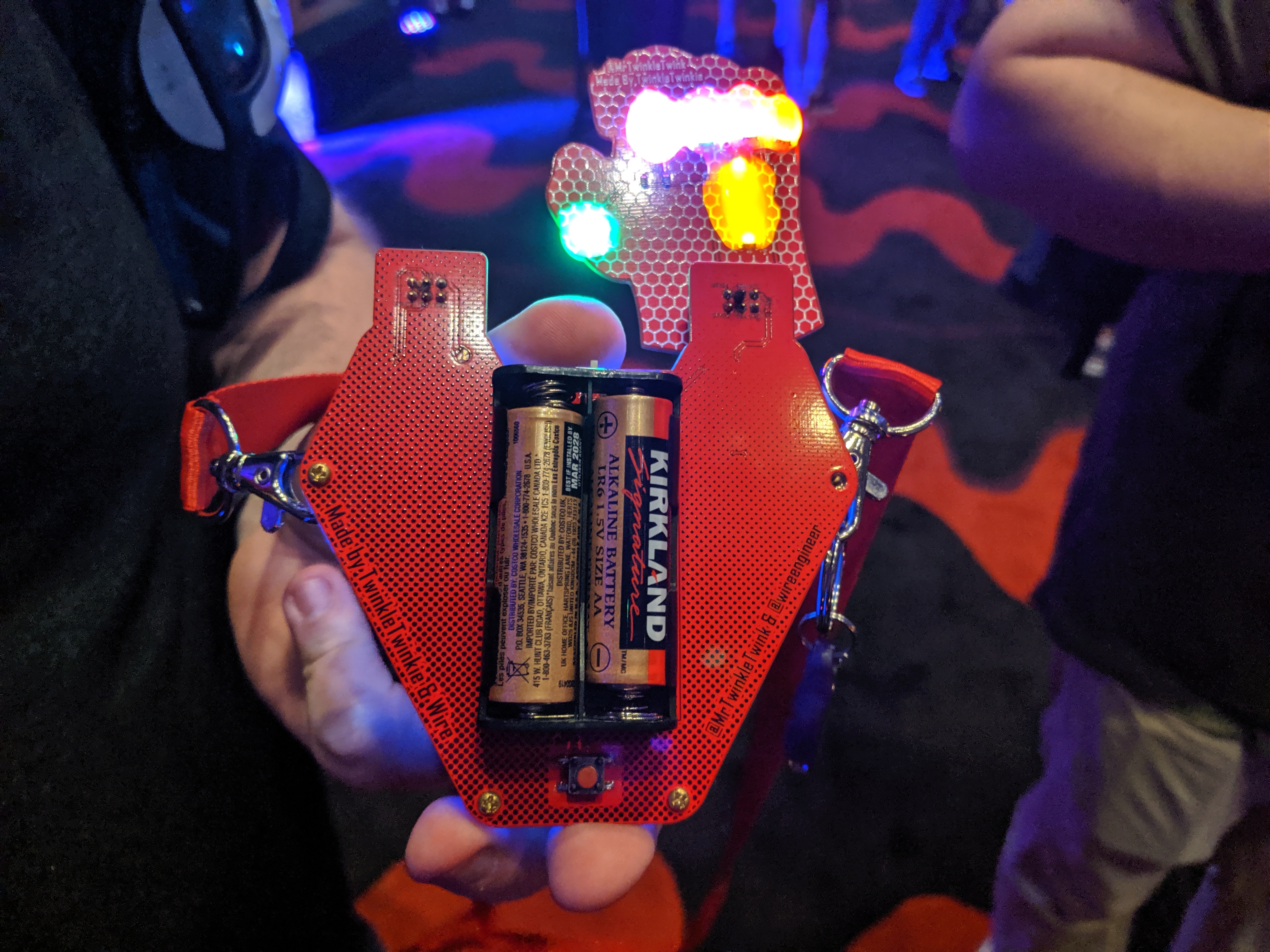 Arc reactor badge - rear