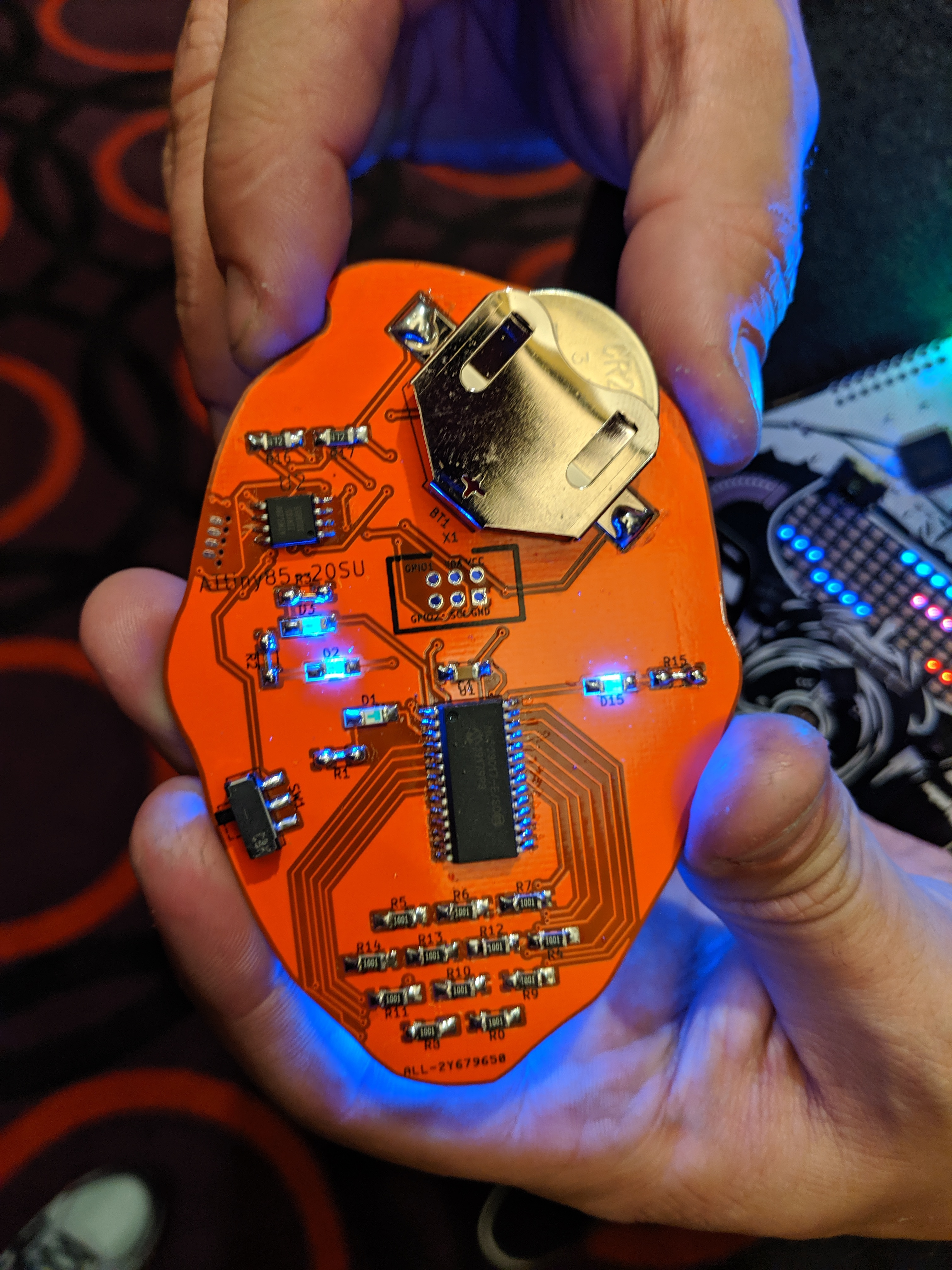 Deadpool badge - rear