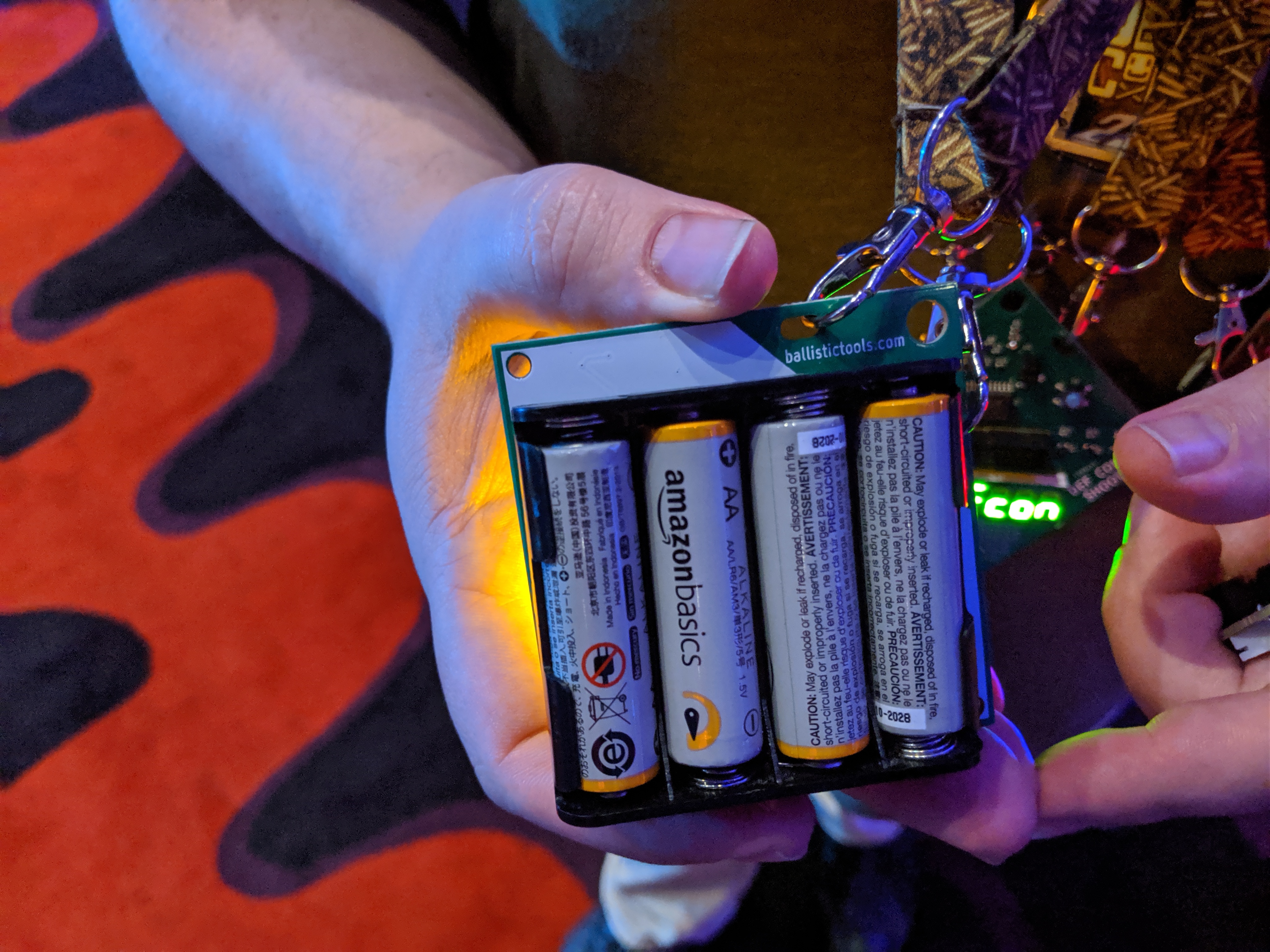 DEF CON 27 Shoot Badge - rear