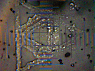 Triangular Pattern through a microscope