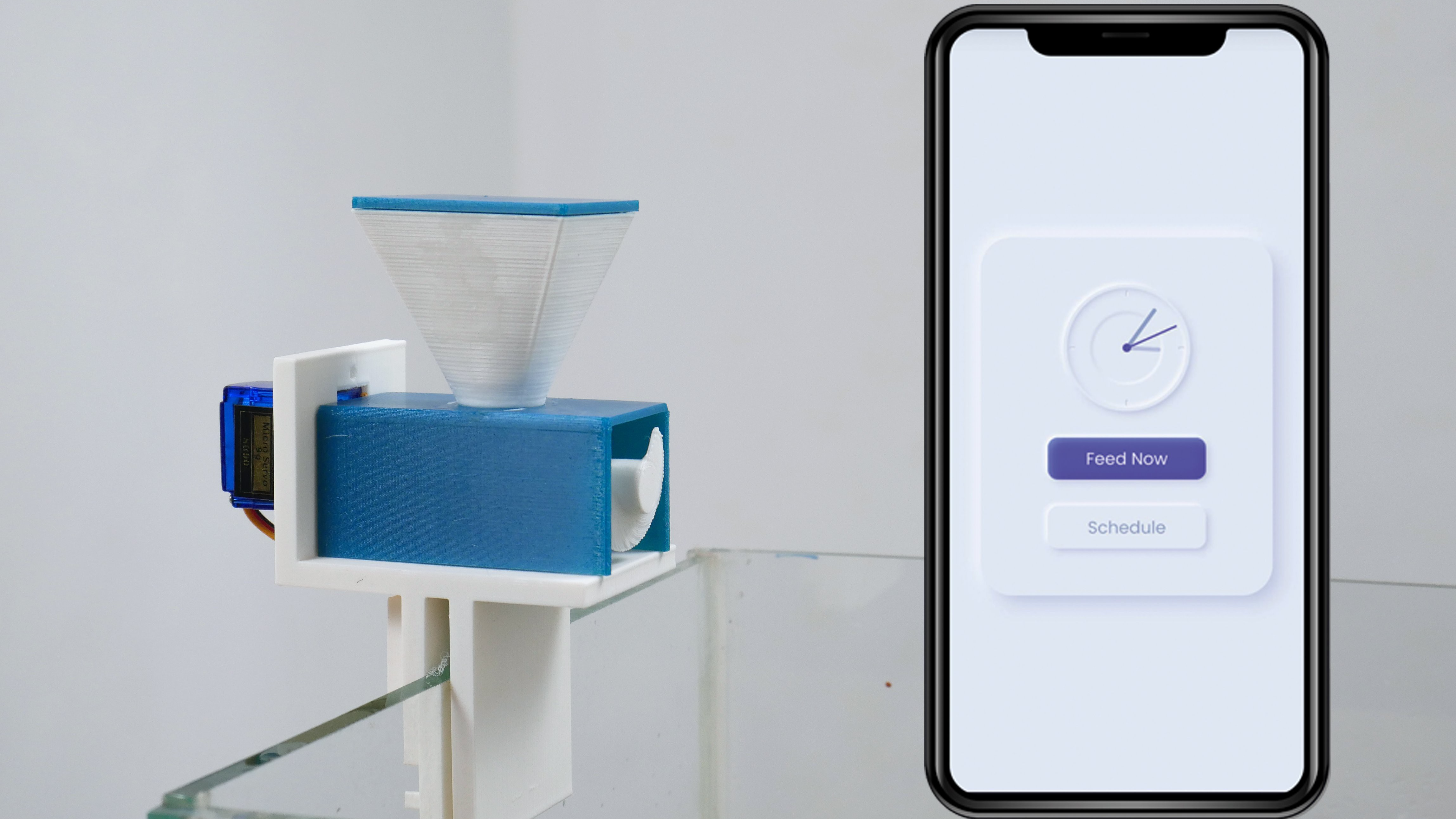 Aquassist fish feeder