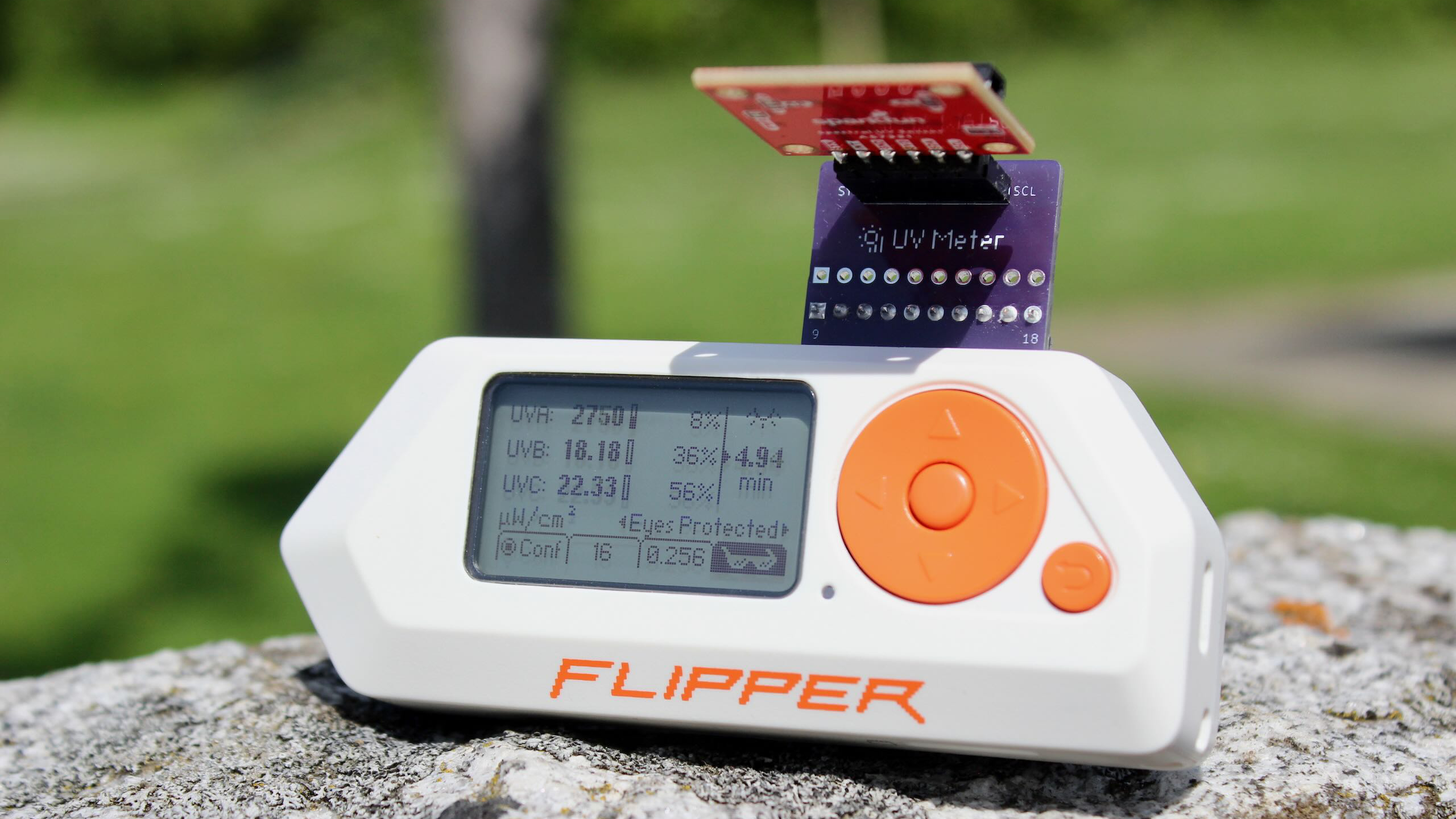 flipper zero uv sensor