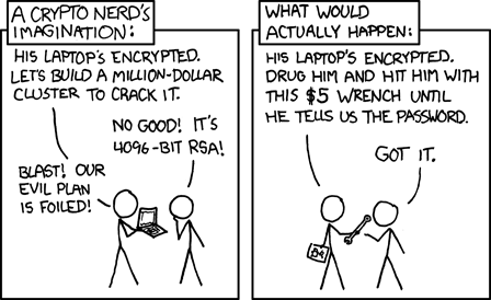 XKCD's take on encrypting drives.