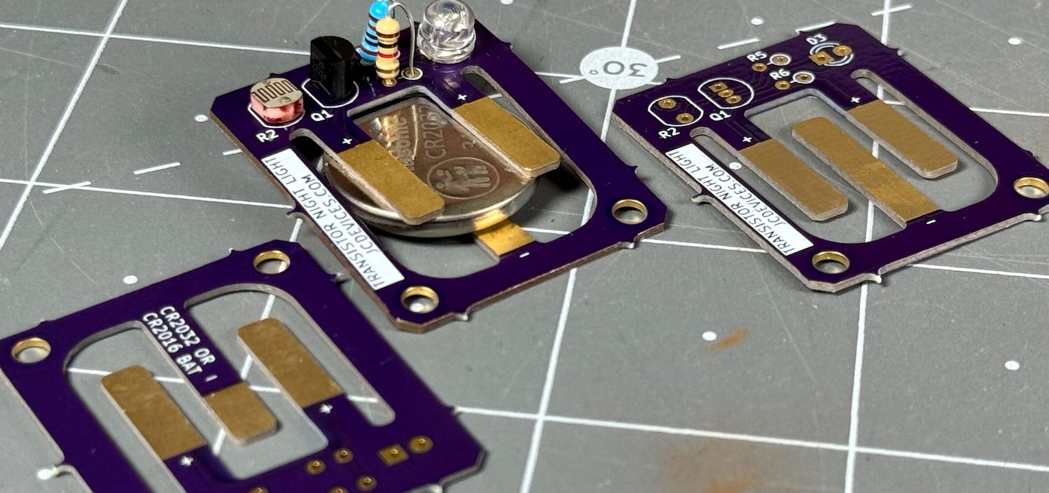 Pretty purple PCBs, made in the USA