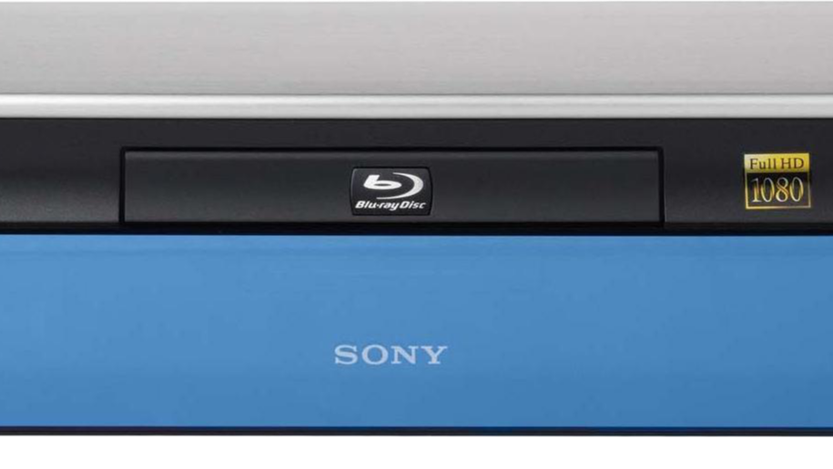Front panel of Sony Blu-ray player