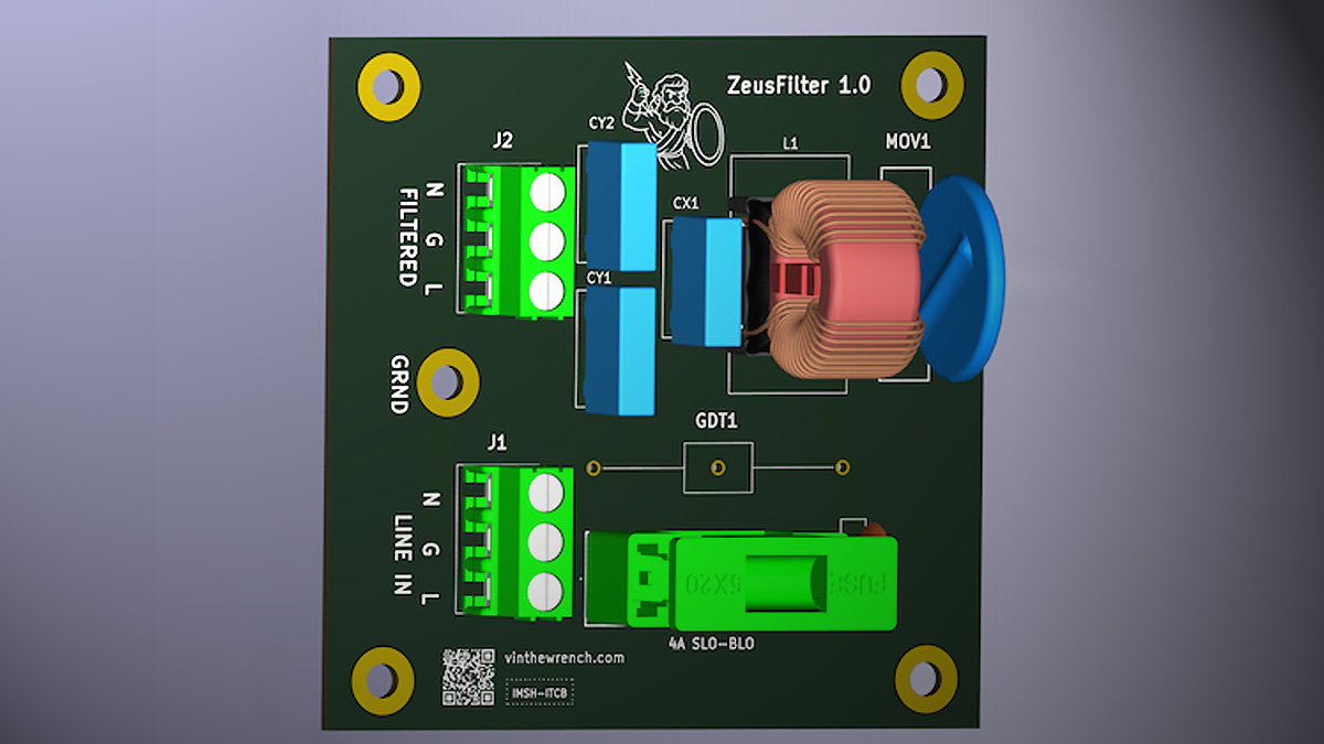Digital prototype of Zeusfilter 1.0