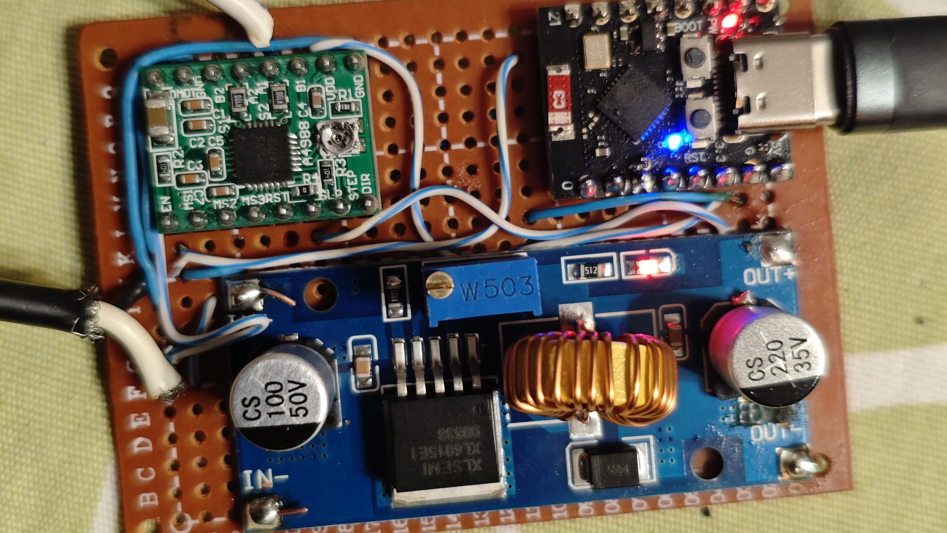 Interconnected circuits for controlling the clock