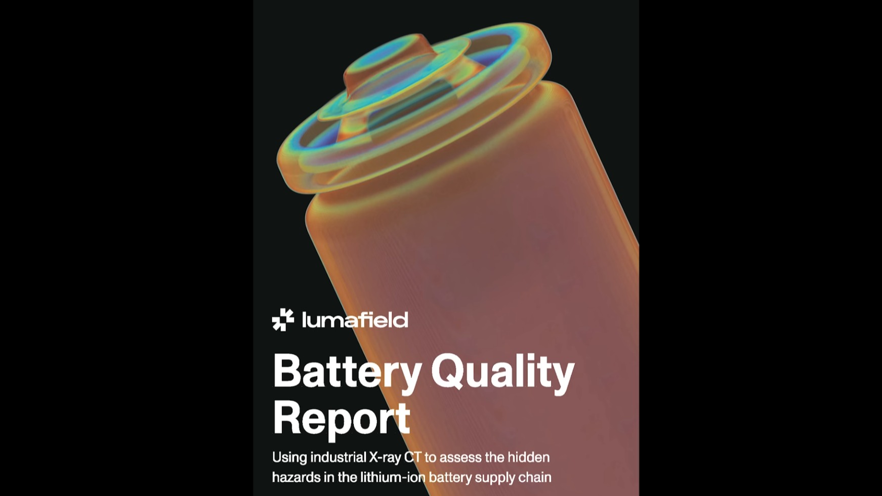 Lumafield battery quality report cover page